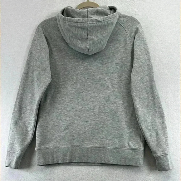 The North Face Women’s Hoodie Sweatshirt Sz Small Gray Cotton/Polyester Graphic - Picture 4 of 11